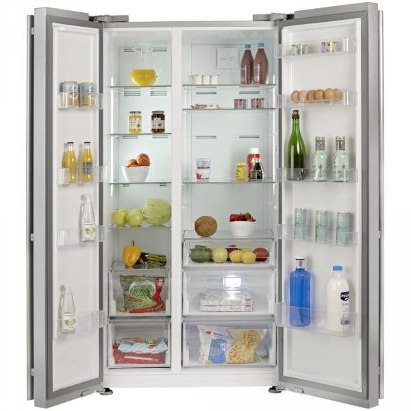 Frigider Side by Side TEKA NFE3 650X, Clasa A+, Full No Frost, Inox anti - pata