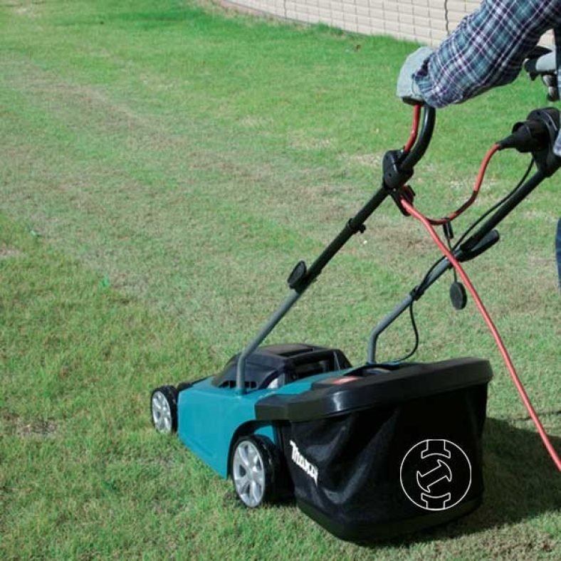 Masina electrica de tuns gazon si iarba MAKITA ELM3711, 1300W, latime de lucru 37cm
