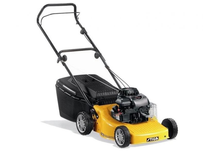 Masina de tuns gazonul pe benzina Stiga Collector 46S - RS 100 OHV, 3.5 CP, 45 cm