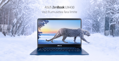 ASUS ZenBook UX430UA – ultrabook-uri de 14 inch, cu procesoare Intel si platforma Windows 10!