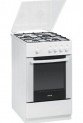 Aragaz Gorenje G51101IW0, Gaz, 4 arzatoare, 55 l, Clasa A, Alb – cu sistem de siguranţă şi aprindere electrică
