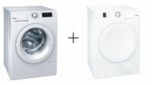 Pachet PROMO masina de spalat , Gorenje W7523, 7 kg, 1200 rpm, afisaj led, 23 de programe + Uscator cu pompa de caldura, Gorenje D7564, afisaj led, 15 programe, consum 1,97 kWh.