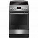 Hansa FCCX580009 – aragaz electric din inox, cu plita vitroceramica si cuptor electric!