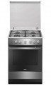 Aragaz Hansa FCGX61109, Gaz, 4 arzatoare, Grill, Rotisor, Aprindere electrica, 60 cm, Inox – elegant, modern şi eficient