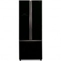 Hitachi R-WB480PRU2 GBK – side by side din sticla neagra, cu compresor Inverter si tehnologia NoFrost!