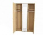 Set Dormitor Verona, Dormitor realizat din PAL melaminat de 16 mm, decor Stejar Sonoma + Alb