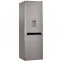 Whirlpool BSNF 8101 OX AQ – combina frigorifica din inox, cu sistem No Frost si dozator de apa!