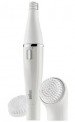 Epilator facial Braun SE820 Face, 10 prinderi, Perie curatare cu micro-oscilatii, Alb – ten curat şi strălucitor