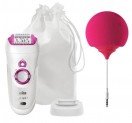 Epilator Braun SE7527 Legs, Body, 40 pensete, 2 viteze, Acumulator + Difuzor CADOU- epilare într-o atmosferă veselă