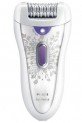 Epilator Philips SatinPerfect HP6574/20, Discuri ceramice, 32 Puncte de prindere, Opti-Light, Lavabil, Alb – epilare fără iritaţii