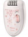 Epilator Philips Satinelle HP6420/00, Discuri metalice, 20 Puncte de prindere, 2 Viteze, Alb/Roz – ieftin și ușor de utilizat