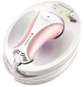 Epilator cu lumina intens pulsata Remington i-Light Prestige IPL6750 pentru fata si corp, Alb/Roz – pentru faţă şi corp