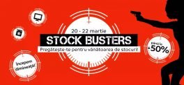 eMAG Stock Busters – Reduceri de până la 50%